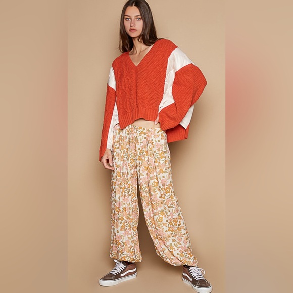 #137 Sale!! POL Floral Harem Pants - Picture 10 of 11